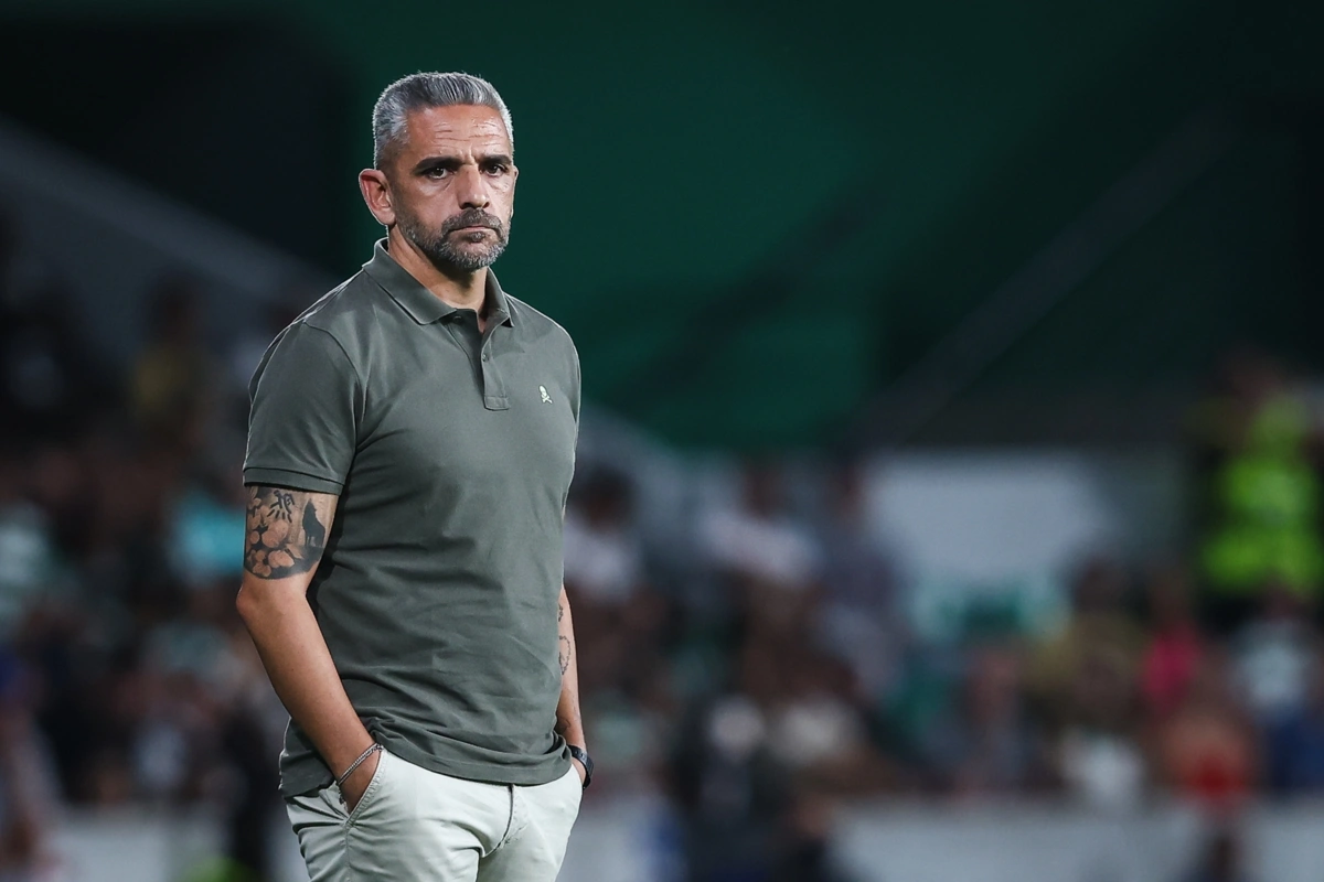 Rui Borges, treinador do Sporting