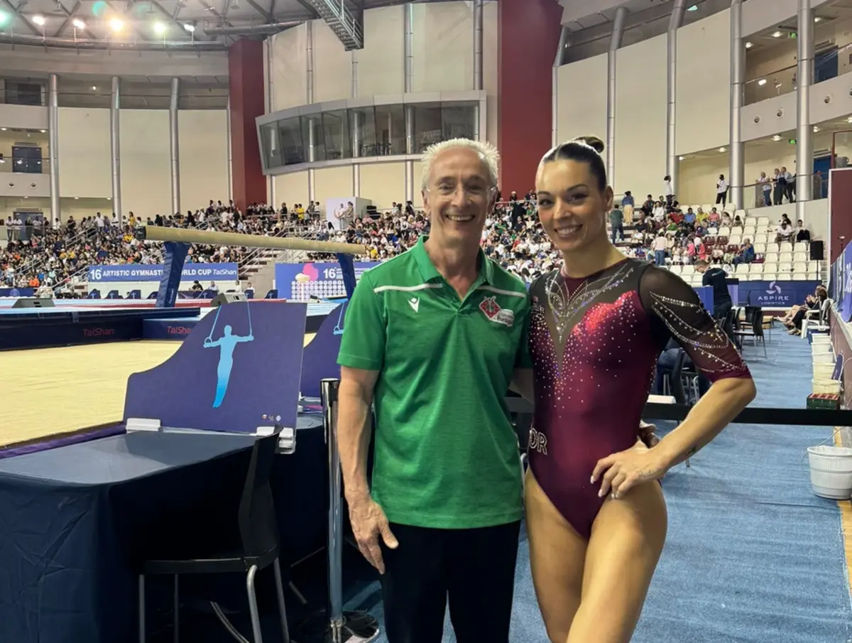 Filipa Martins (Créditos: Federação de Ginástica de Portugal)