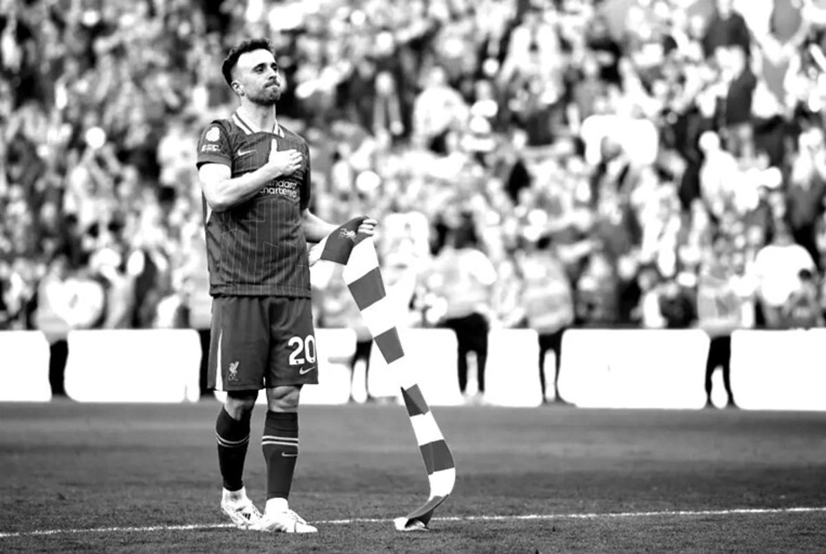 Diogo Jota foi homenageado pelas conquistas na Seleção Nacional