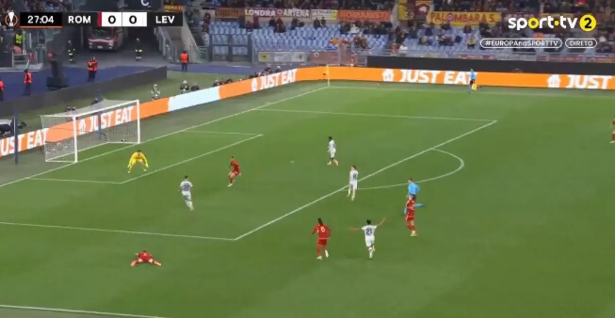 Golo de Wirtz (créditos: Sport TV)