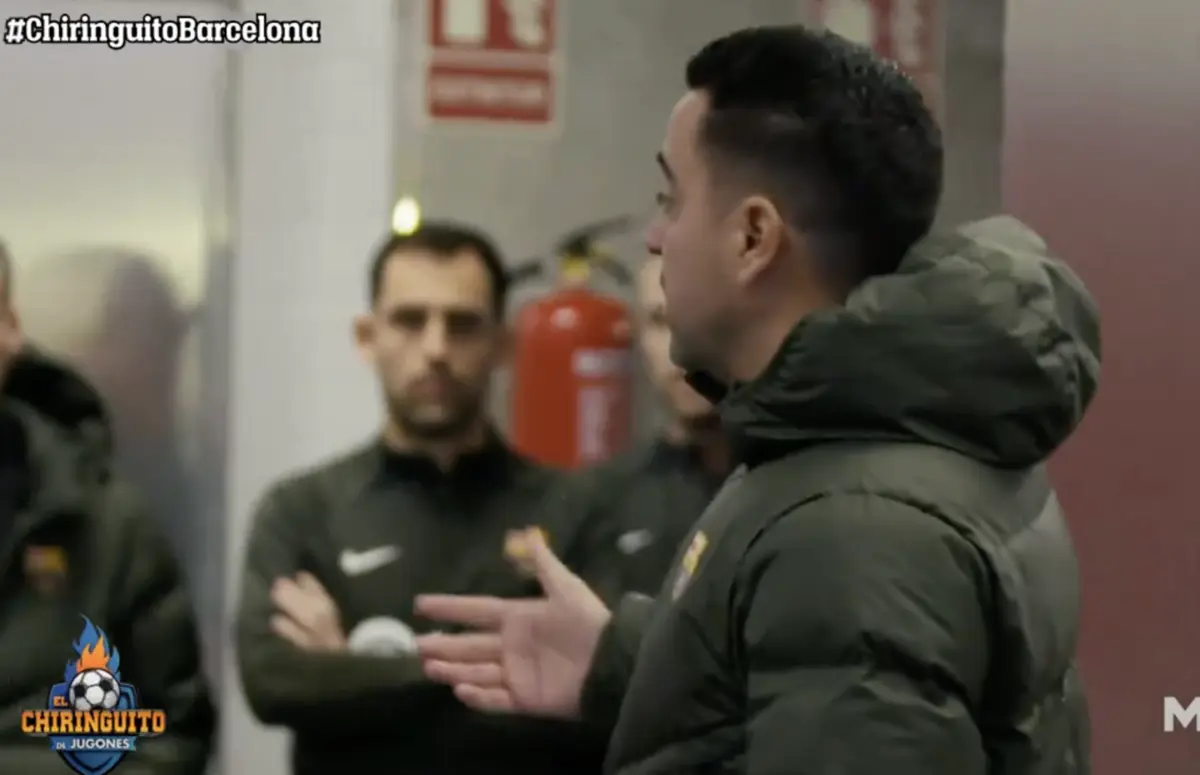 Imagem de contexto do artigo Revelado o momento em que Xavi disse ao plantel do Barcelona que se demitia
