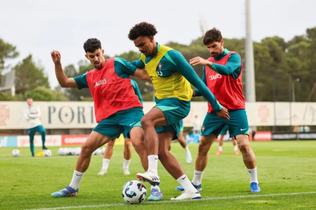 Imagem de contexto do artigo "Não é o mesmo o Tomás Araújo chegar à seleção e ser mais um ou ser um jogador importante..."