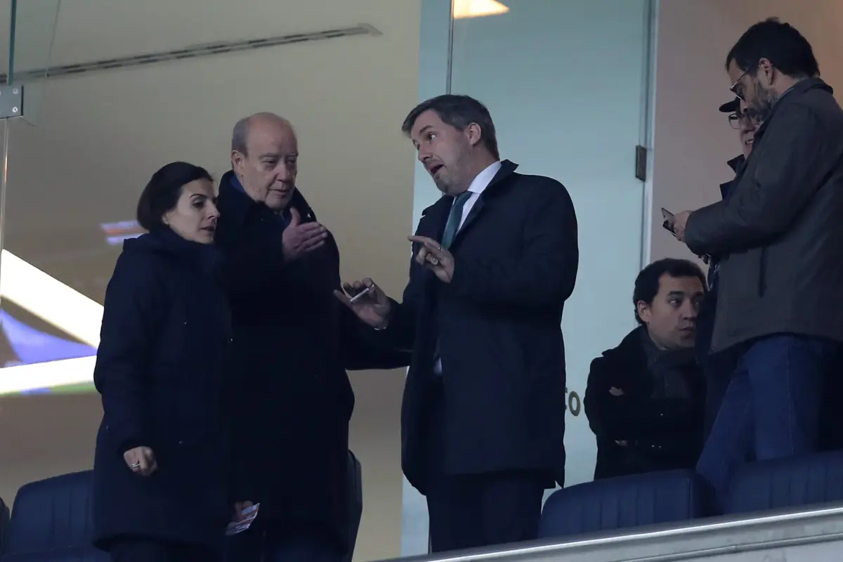 Pinto da Costa e Bruno de Carvalho (Créditos: Miguel Pereira)