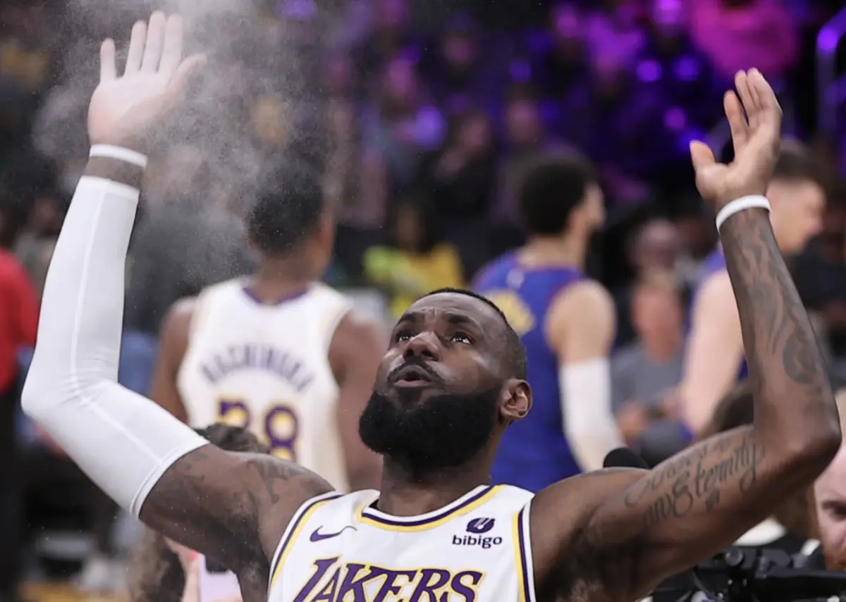 Imagem de contexto do artigo Lebron James é o primeiro a ultrapassar os 40 000 pontos na NBA: "Um sentimento agridoce..."