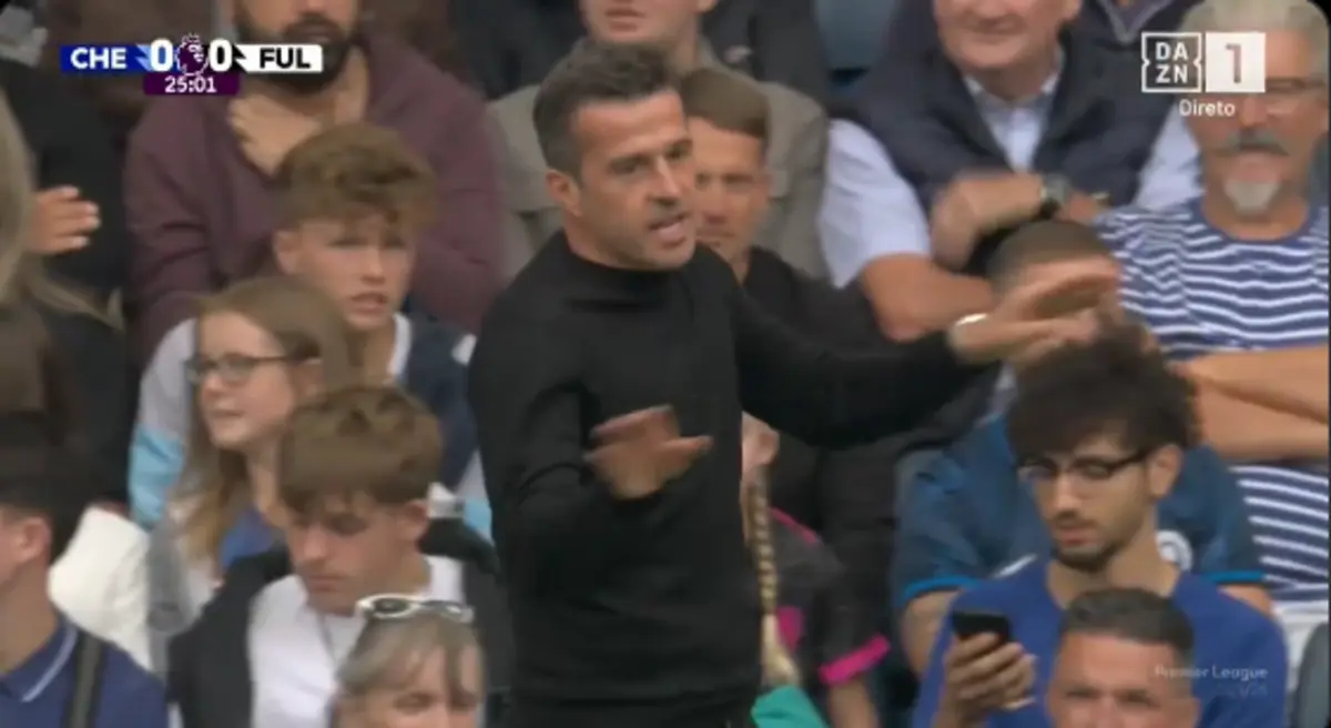 Imagem de contexto do artigo Golo anulado ao Fulham frente ao Chelsea teve esta reação de Marco Silva