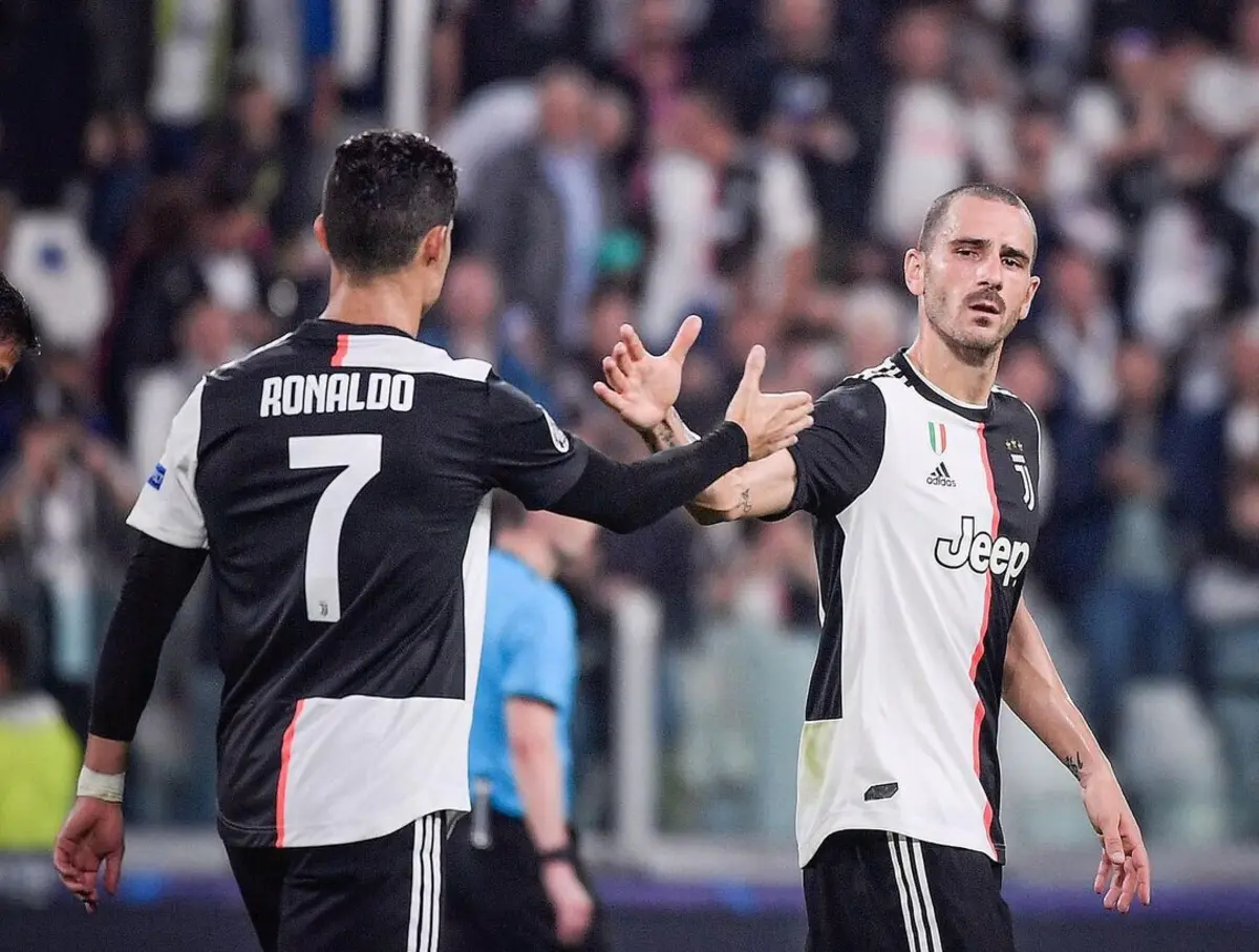 Ronaldo e Bonucci na Juventus