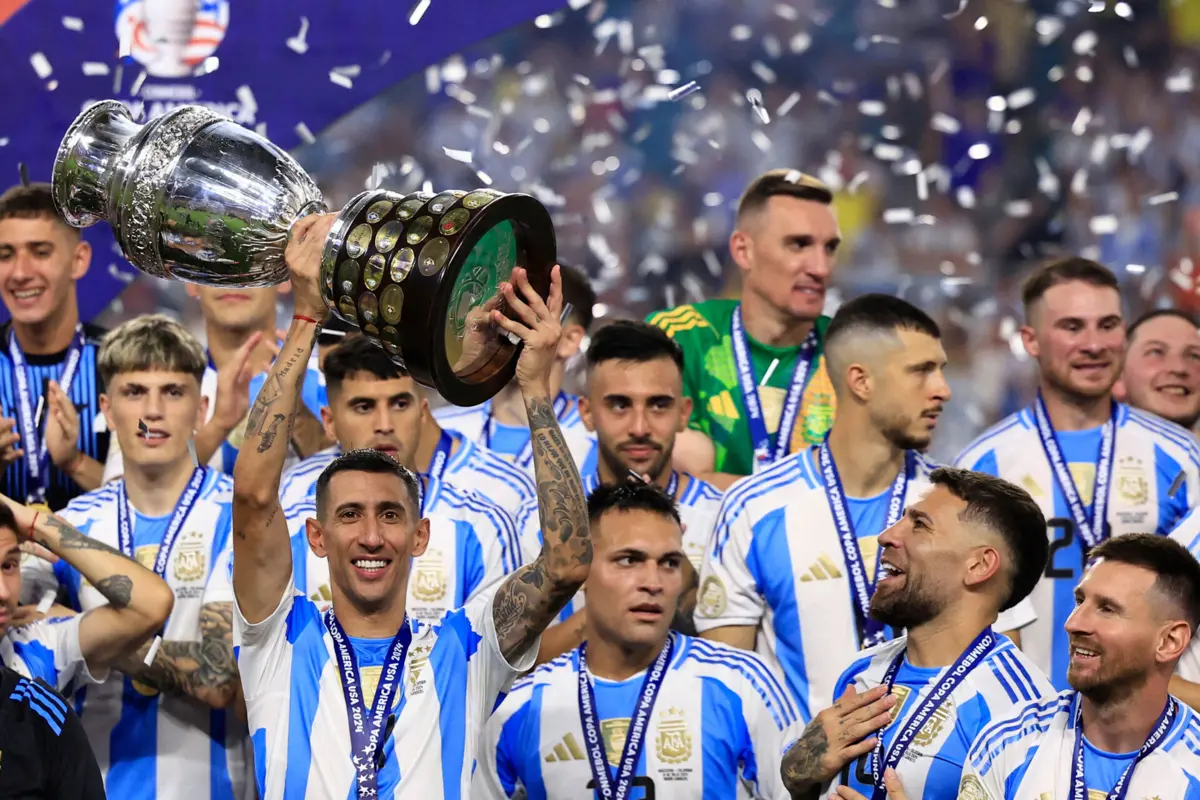 Di María conquistou a Copa América pela Argentina (Créditos: AFP)