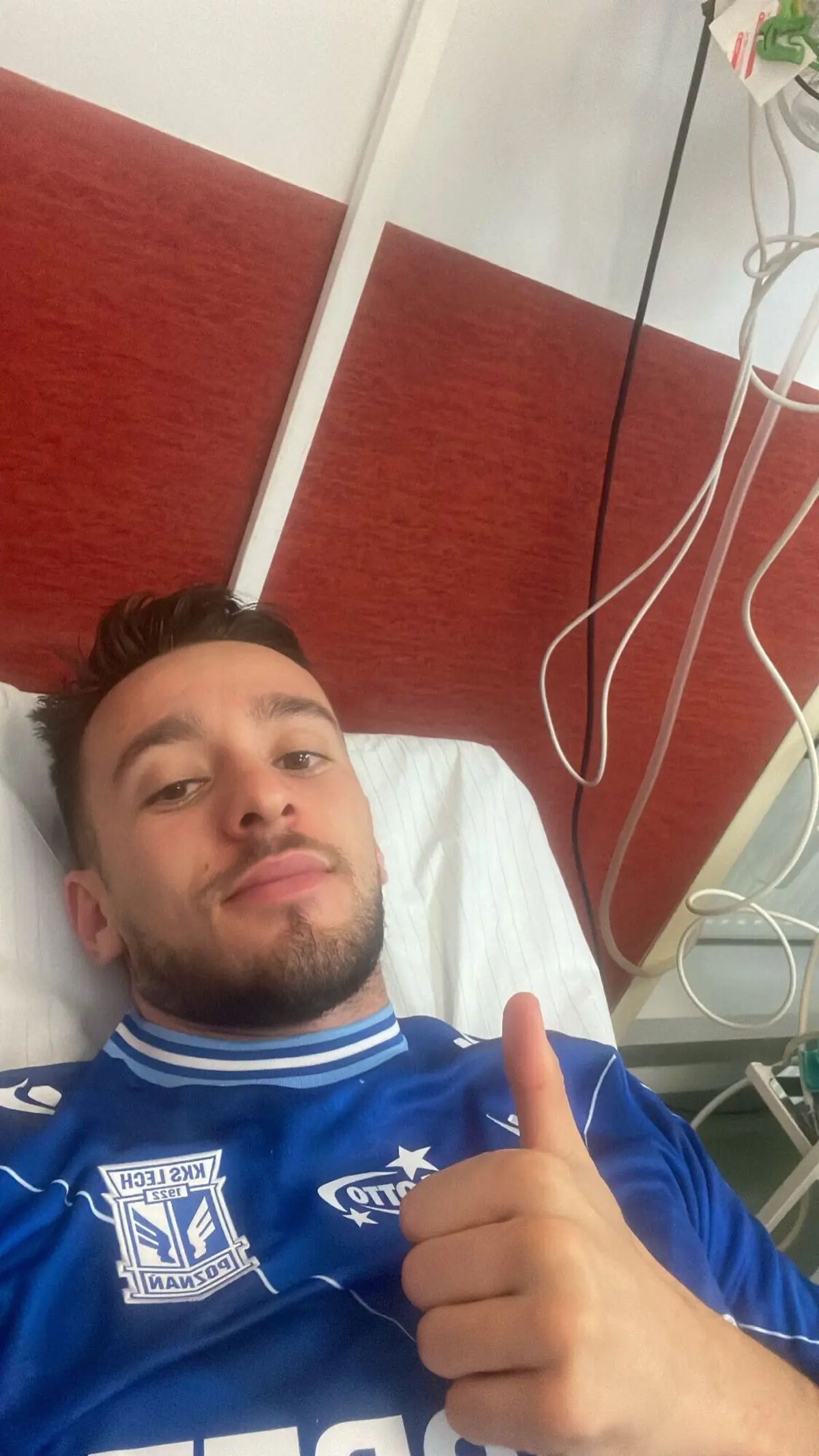 Imagem de contexto do artigo Afonso Sousa perdeu os sentidos no jogo do Lech Poznan: "Foi só um susto"