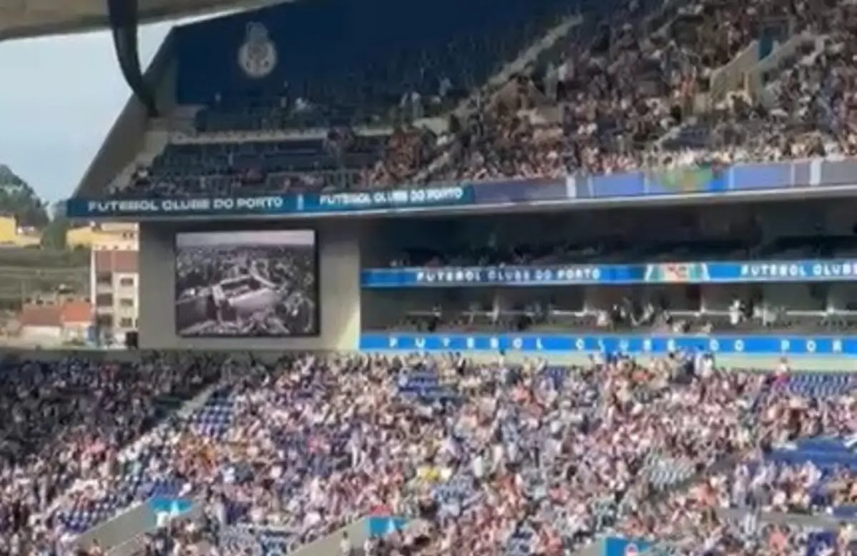 Imagem de contexto do artigo FC Porto-Nacional: Dragão homenageou jovem falecido do Boavista