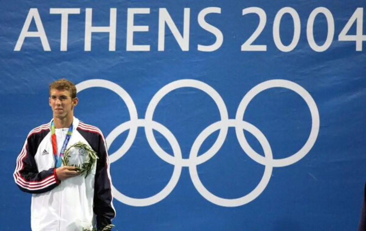 Michael Phelps, nos Jogos Olímpicos de 2004