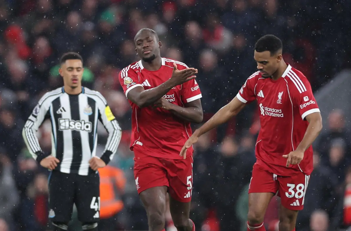 Imagem de contexto do artigo Liverpool vence Newcastle e ultrapassa, à condição, o Manchester United