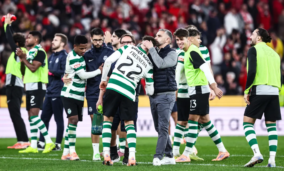 Rui Borges deu ânimo aos jogadores