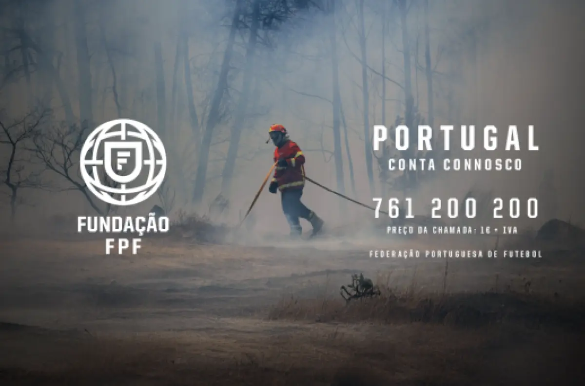 Imagem de contexto do artigo FPF lança campanha de apoio aos bombeiros