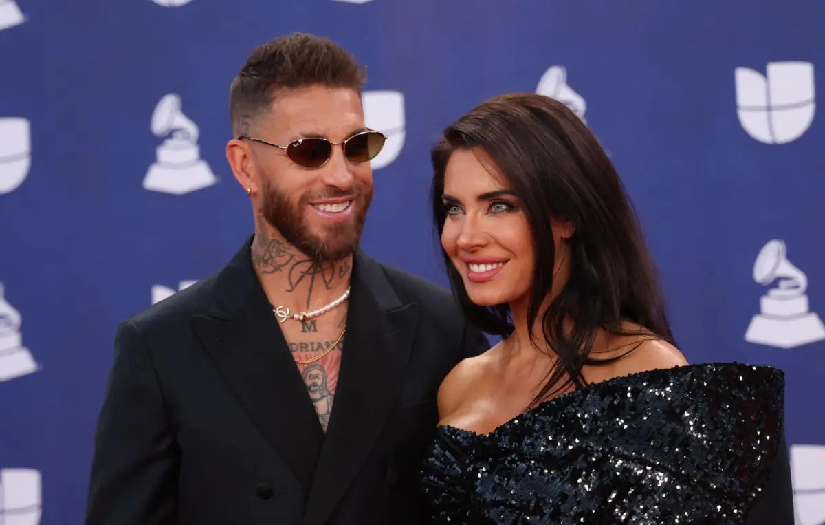 Sergio Ramos e a companheira Pilar Rubio