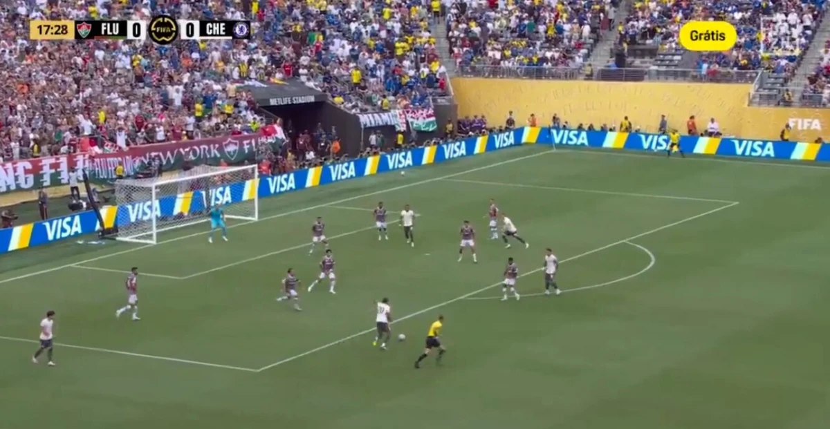 Imagem de contexto do artigo Mundial de Clubes: golaço de João Pedro abre marcador do Fluminense-Chelsea