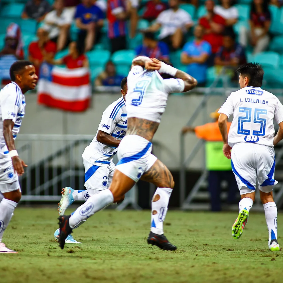 Gabigol marcou o golo da vitória do Cruzeiro