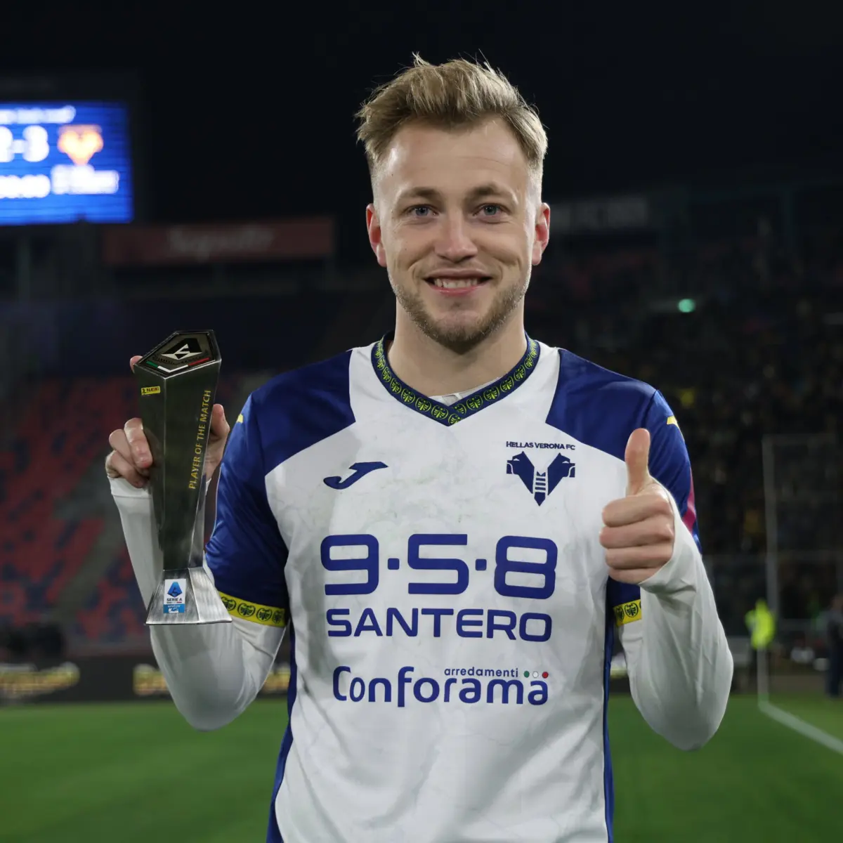 Casper Tengstedt (Créditos: Lega Serie A)