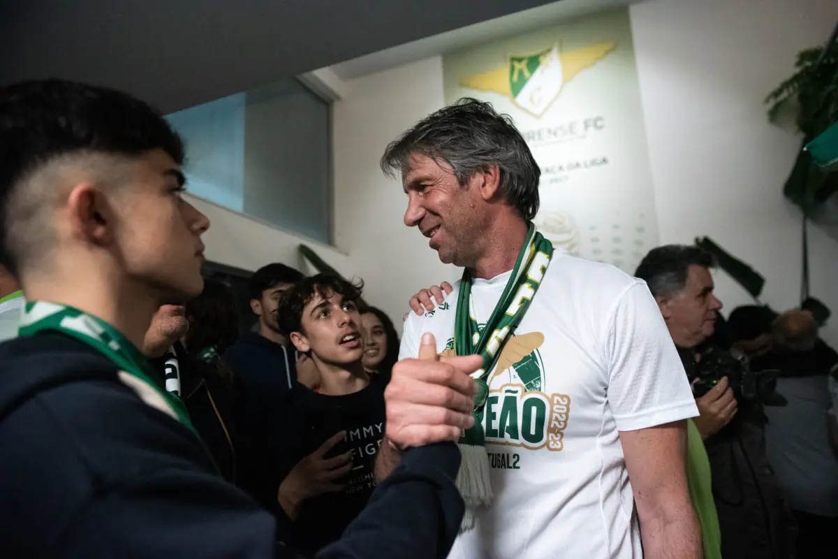 Paulo Alves subiu o Moreirense (créditos: André Rolo/Global Imagens)