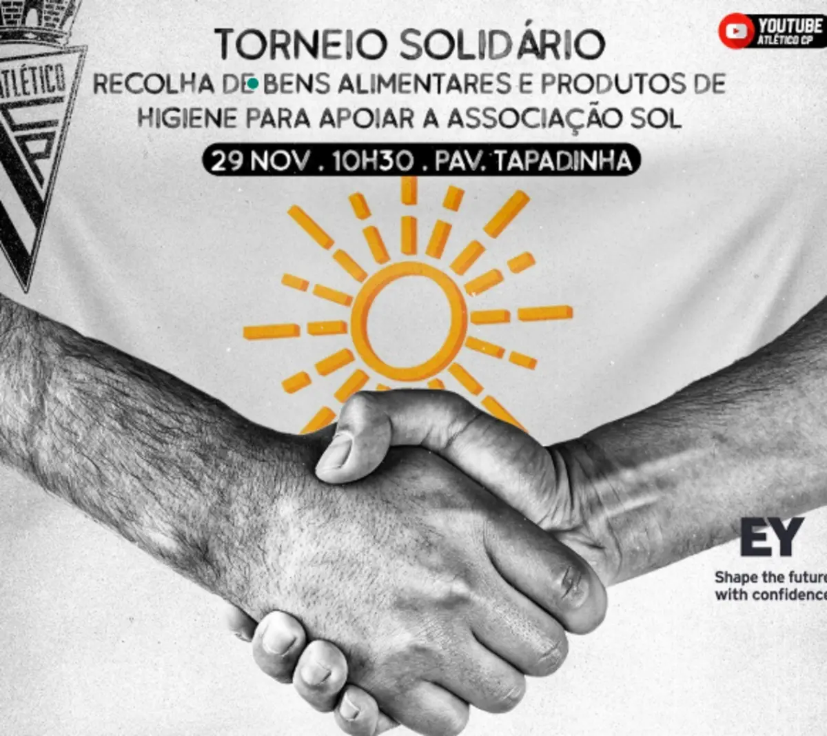 Imagem de contexto do artigo Atlético promove torneio solidário no Pavilhão da Tapadinha