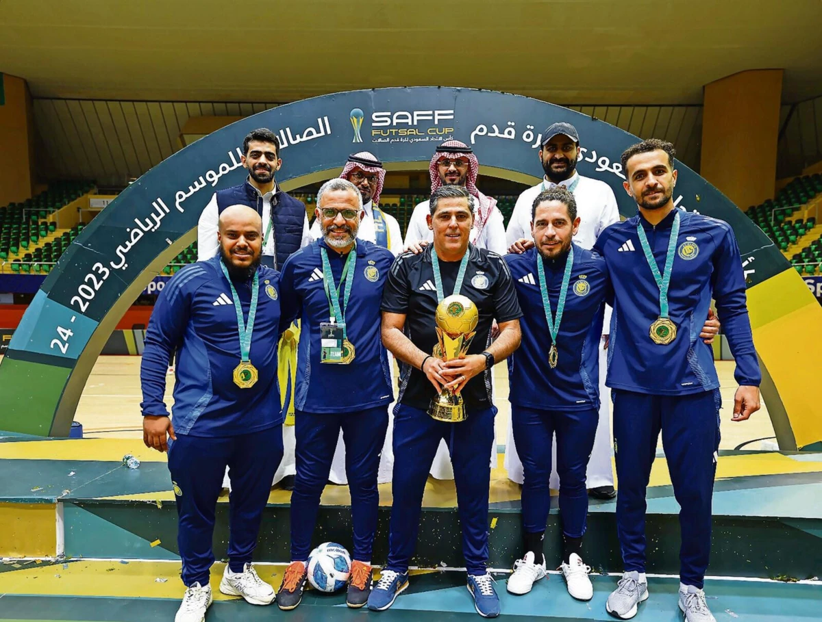 Kitó Ferreira conquistou a Taça da Arábia Saudita (créditos: D.R.)