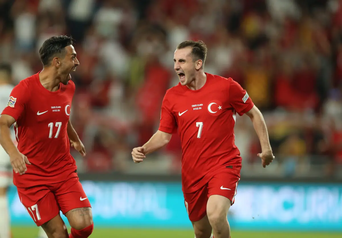 Imagem de contexto do artigo Show de Aktürkoglu no Turquia-Islândia: hat-trick e ainda um golo anulado. Ora veja