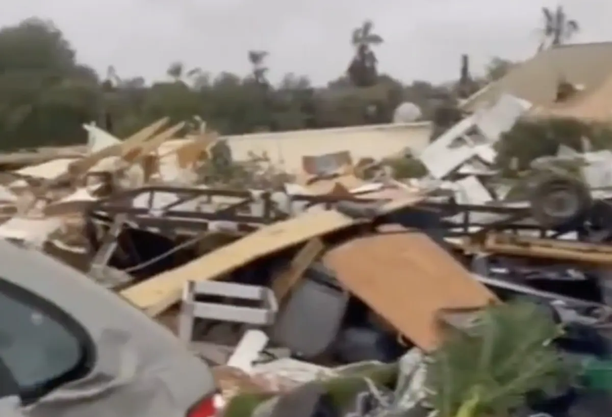 Imagem de contexto do artigo Um morto e mais de 20 feridos na sequência de fenómeno de vento forte em Albufeira