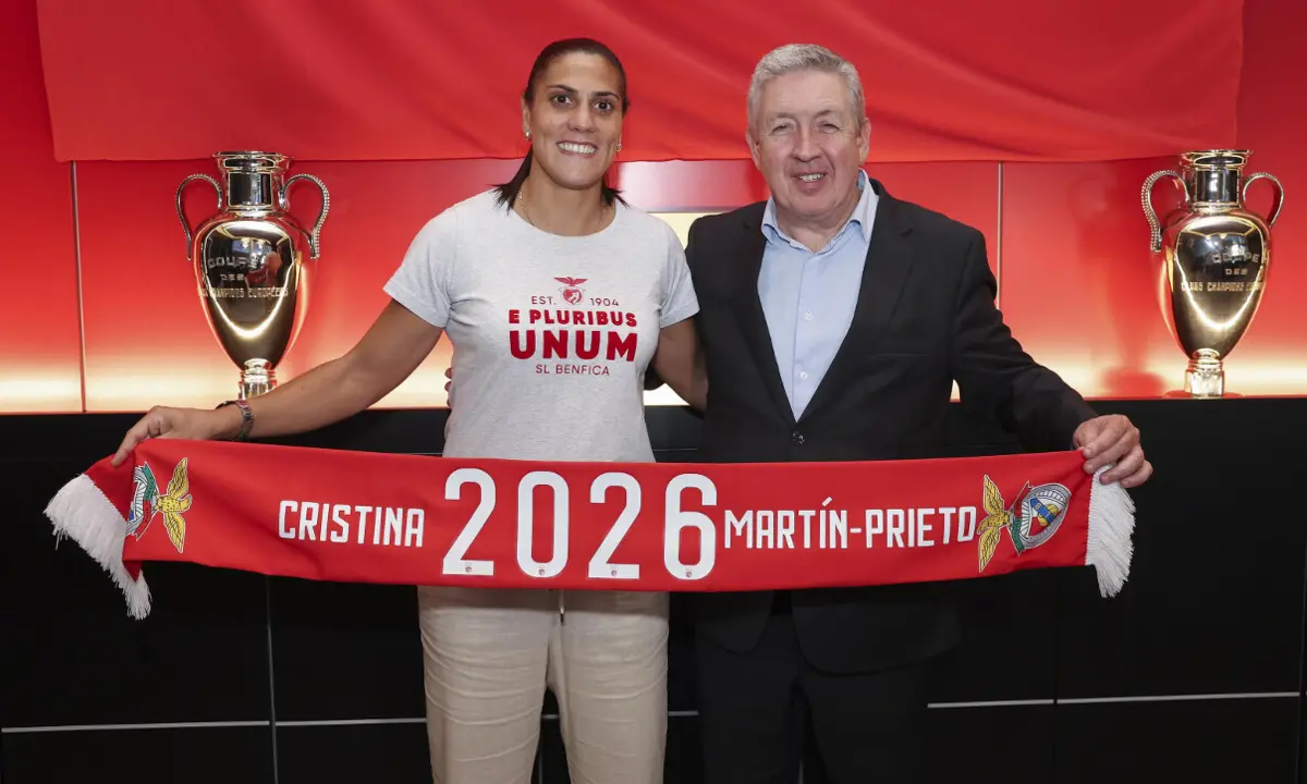 Cristina Martin-Prieto (créditos: Benfica)
