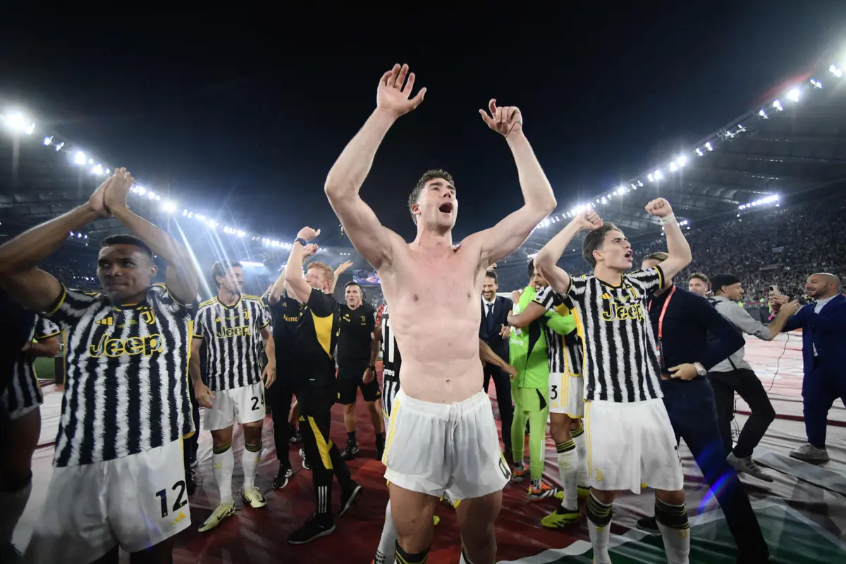 A festa da Juventus (Créditos: AFP)