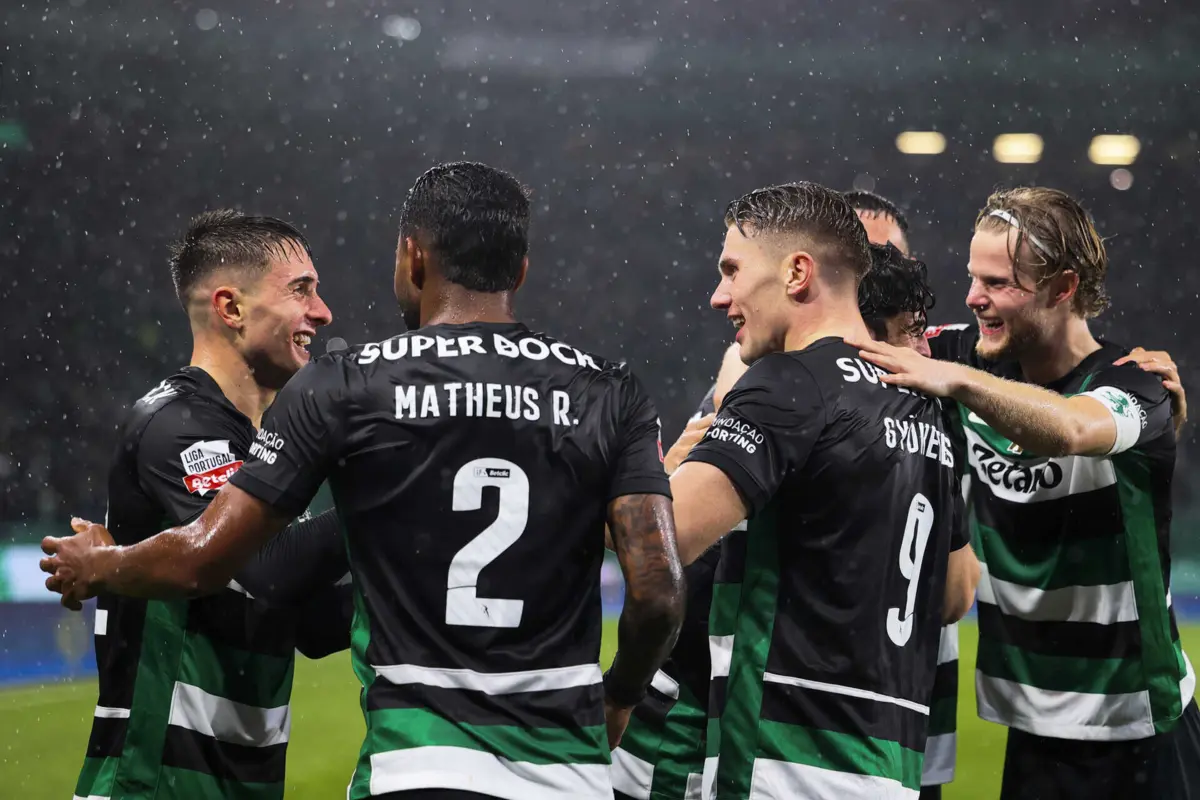 Fresneda apontou o centésimo golo da época do Sporting (Créditos: LUSA)