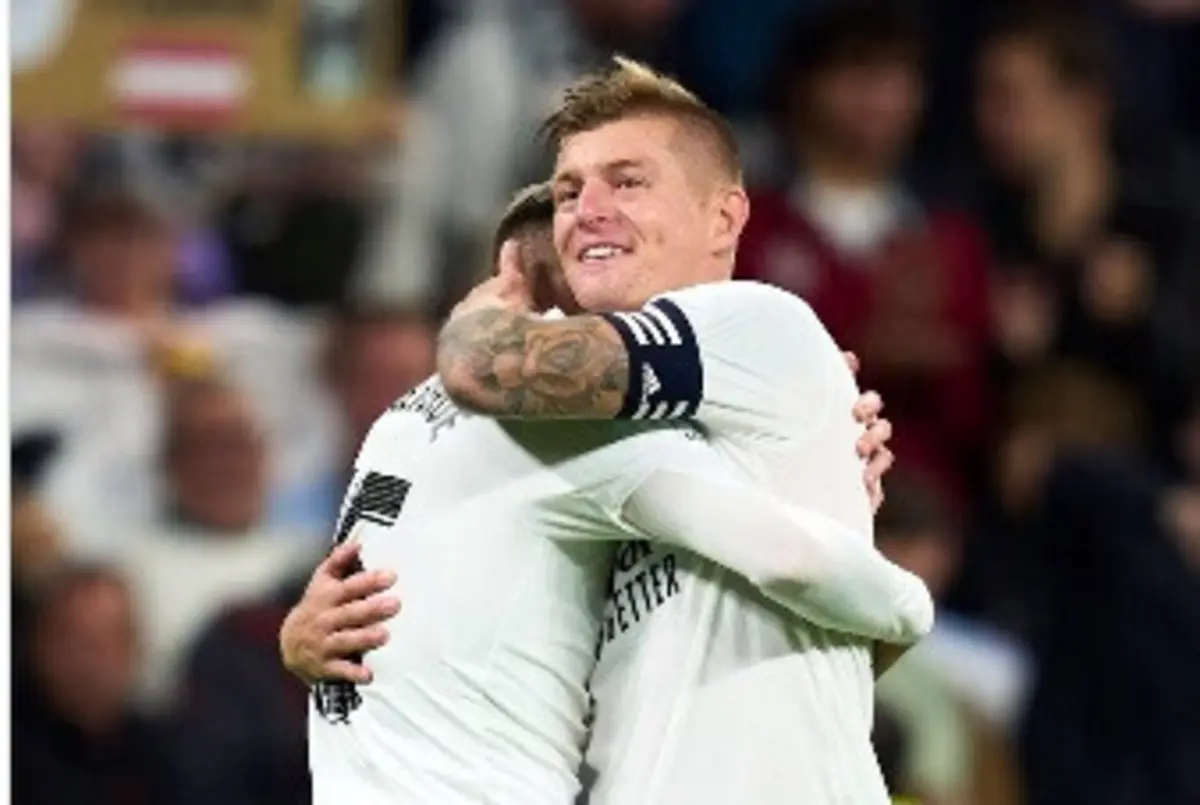 Kroos e Valverde (créditos: Instagram/fedevalverde)
