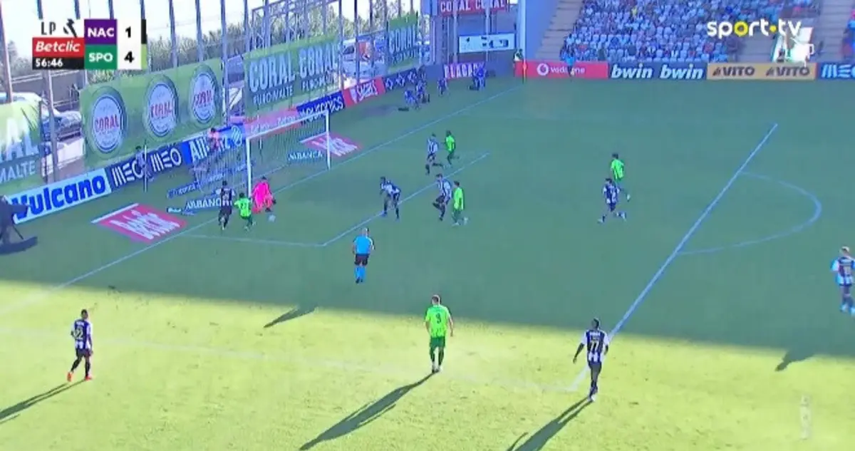 Golo de Trincão (créditos: Vsports)