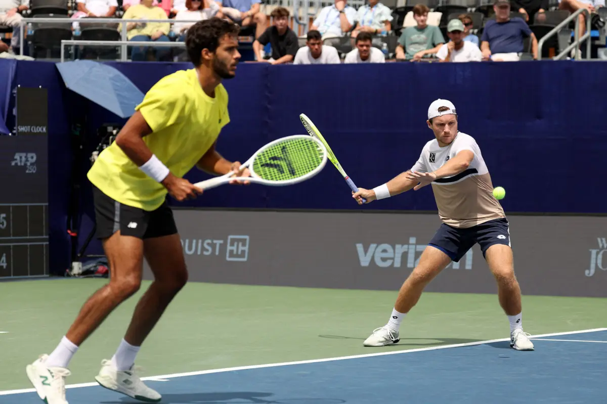 Francisco Cabral e Lucas Miedler (Créditos: Getty Images via AFP)