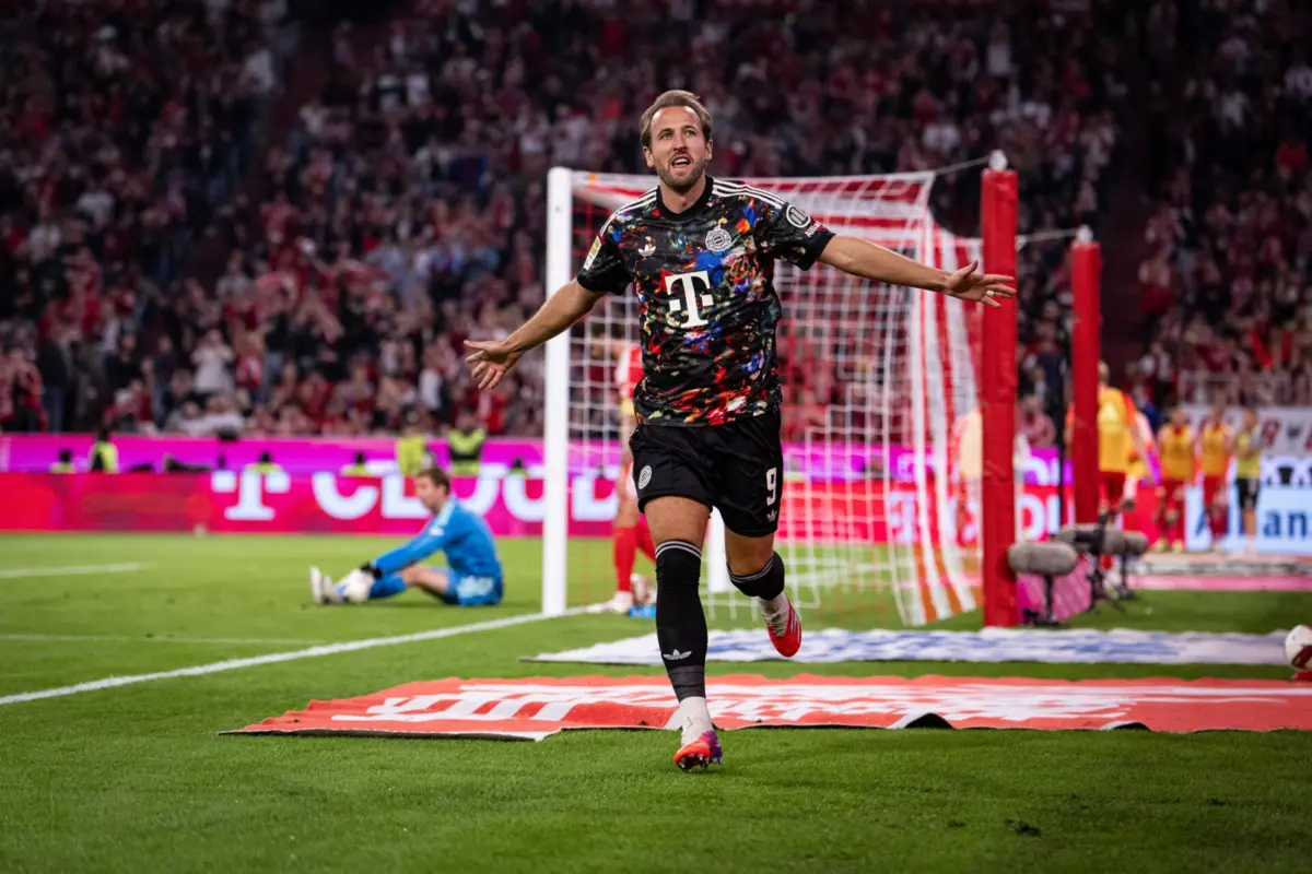 Harry Kane bate recorde da Bundesliga aos 100 golos