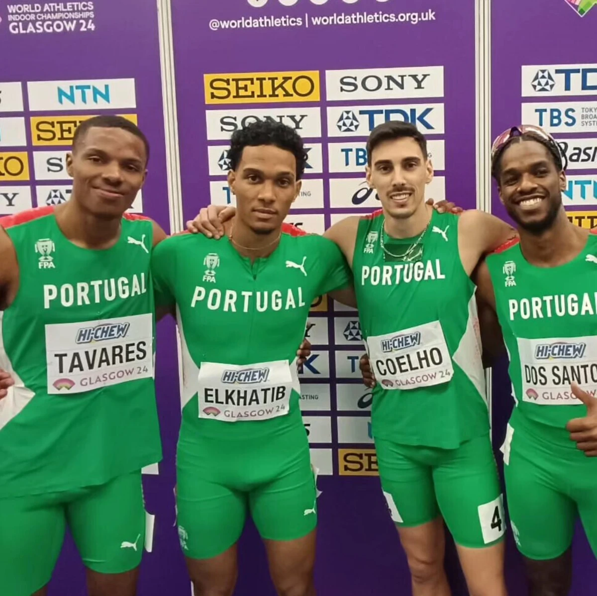 Ericsson Tavares, Ricardo dos Santos, João Coelho e Omar Elkhatib