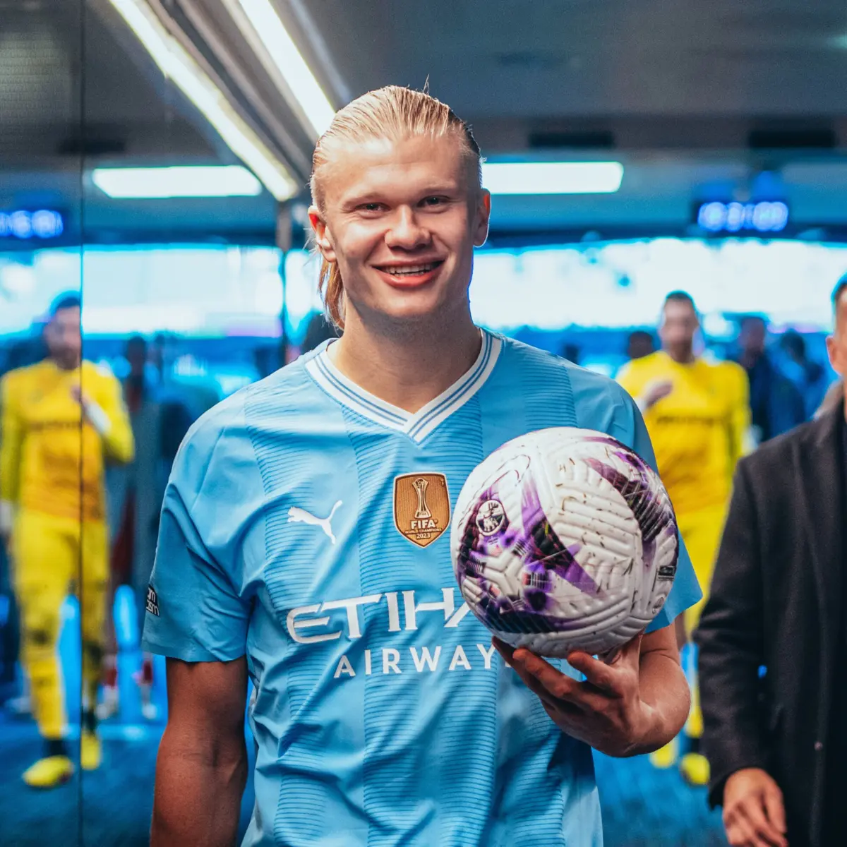 Haaland (Créditos: Manchester City)