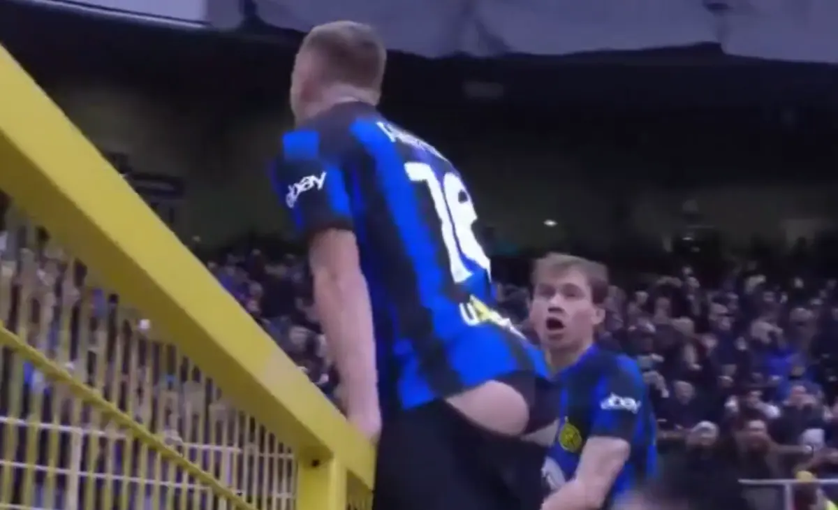 Imagem de contexto do artigo Davide Frattesi levou Giuseppe Meazza à loucura e ficou sem calções: ora veja