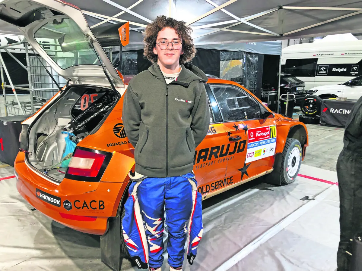 Imagem de contexto do artigo Começar cedo para ir longe: Diogo Marujo é o português mais jovem nos ralis