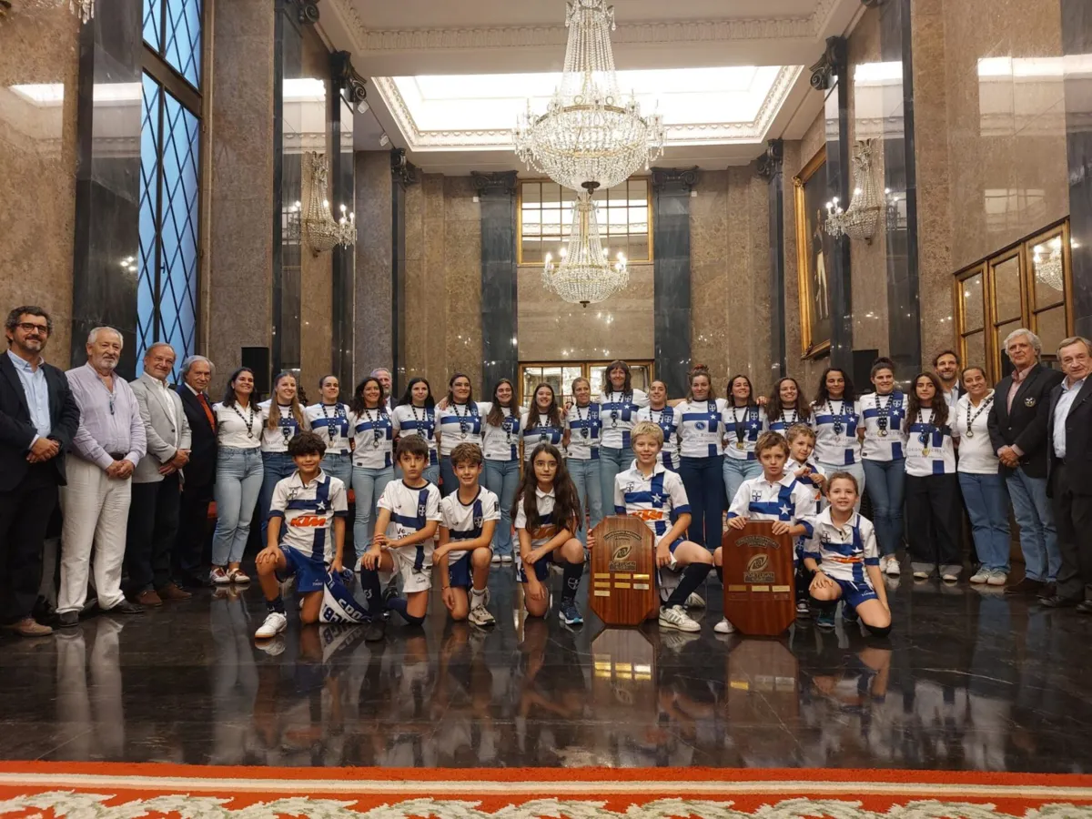 Equipa sénior foi campeã nacional e conquistou a Taça de Portugal