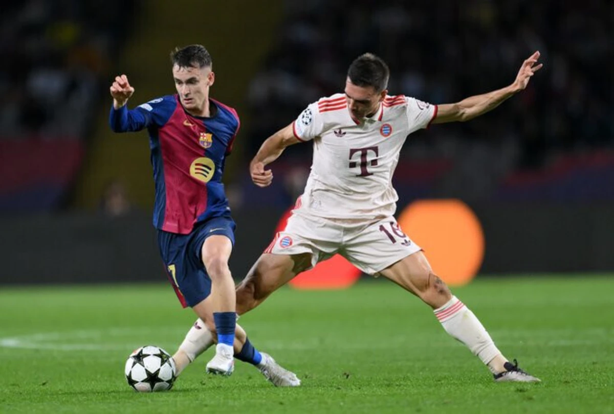 João Palhinha contra o Barcelona