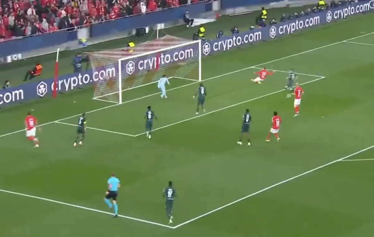 Imagem de contexto do artigo O golo de Akturkoglu que abriu o marcador do Benfica-Mónaco