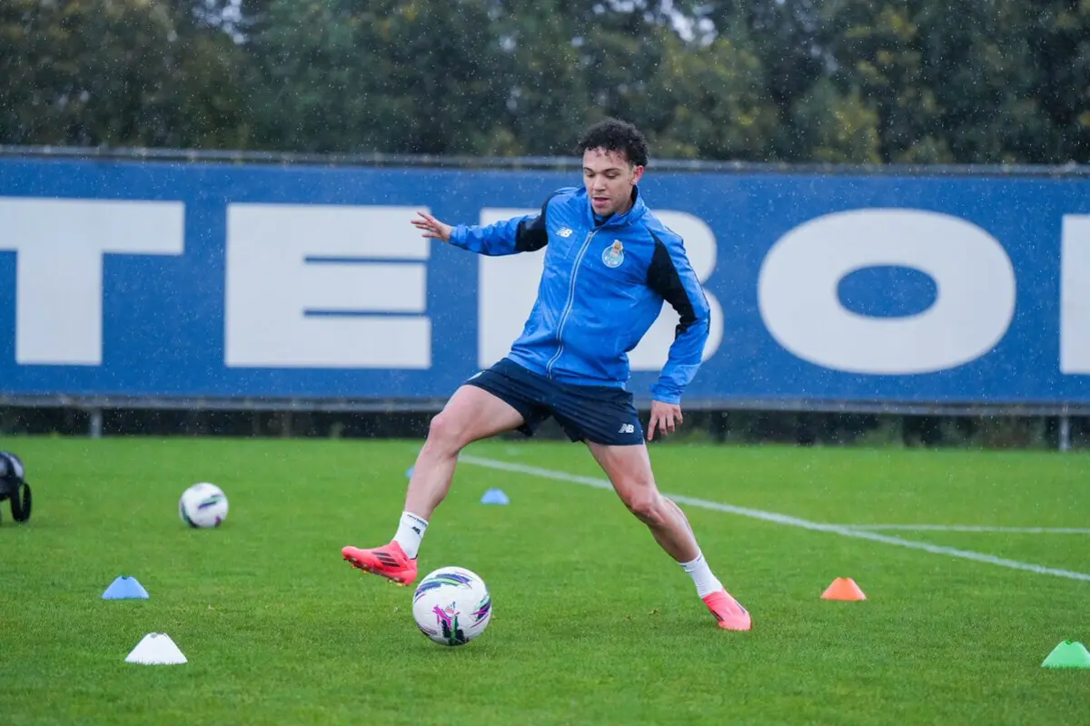 Pepê já realizou treino condicionado / Reprodução: FC Porto