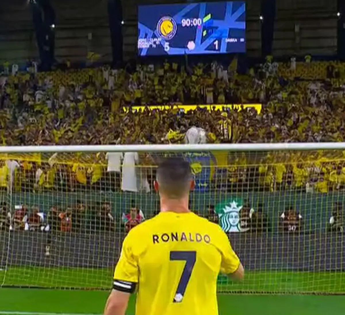 Imagem de contexto do artigo Cristiano Ronaldo ensinou, IShowSpeed replicou e o Al Nassr fez a festa: veja o vídeo