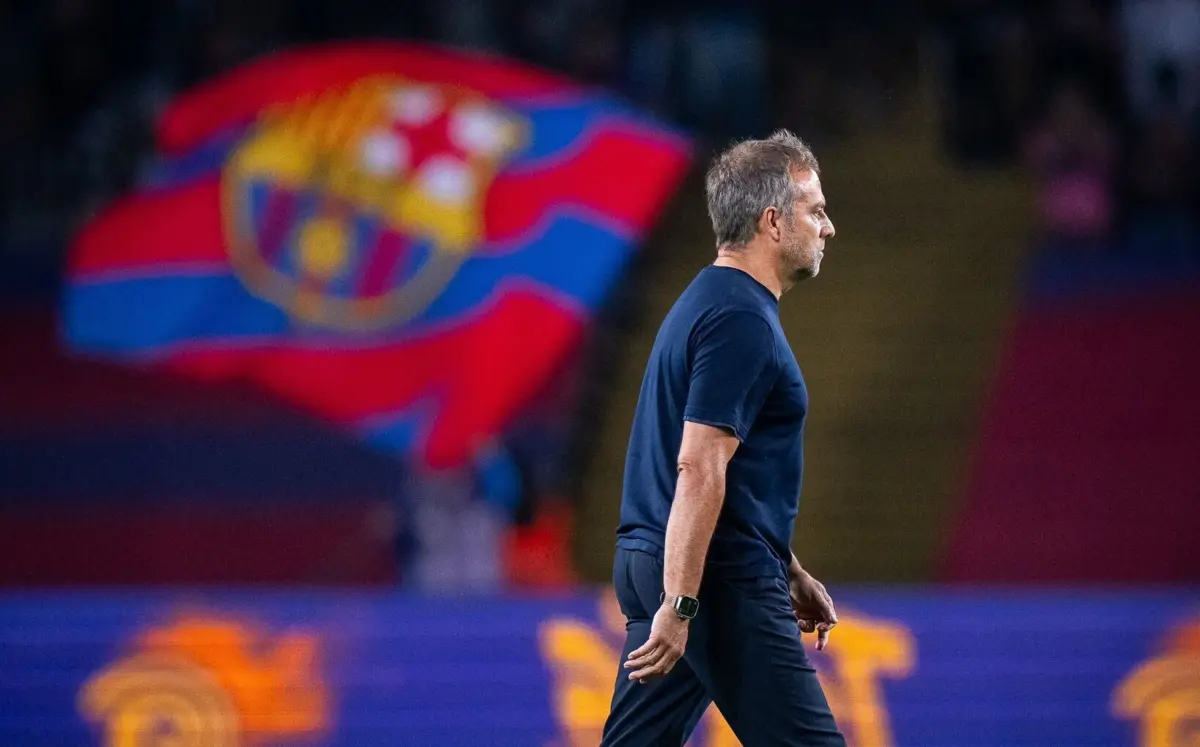 Hansi Flick (créditos: Barcelona)