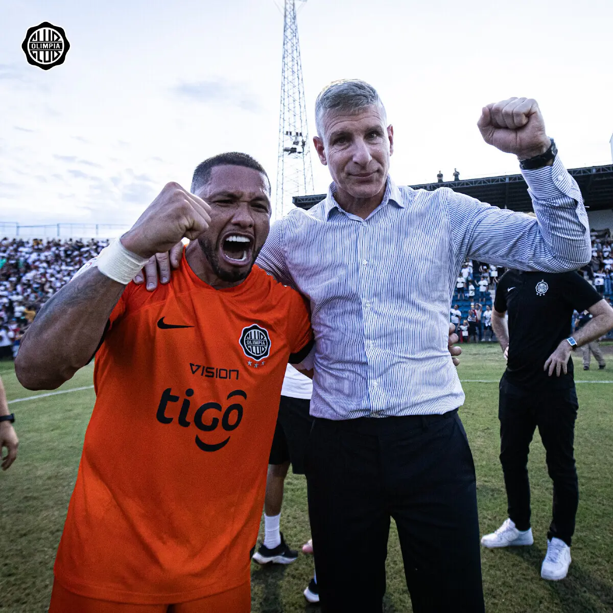 Martín Palermo, à direita