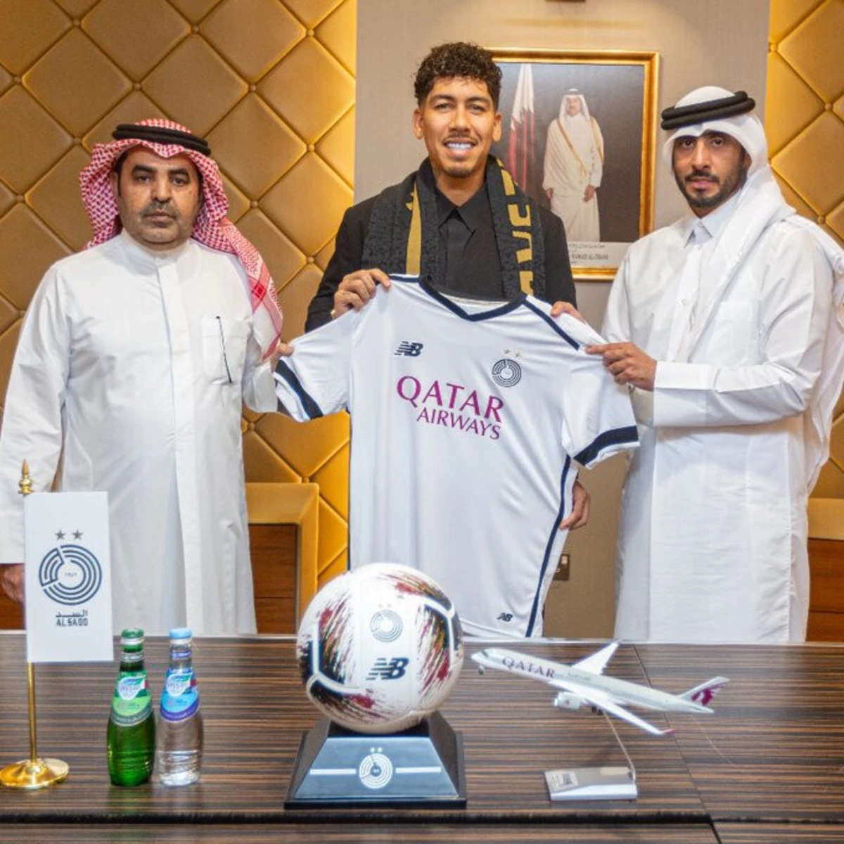 Imagem de contexto do artigo Oficial: Firmino troca a Arábia Saudita pelo Catar