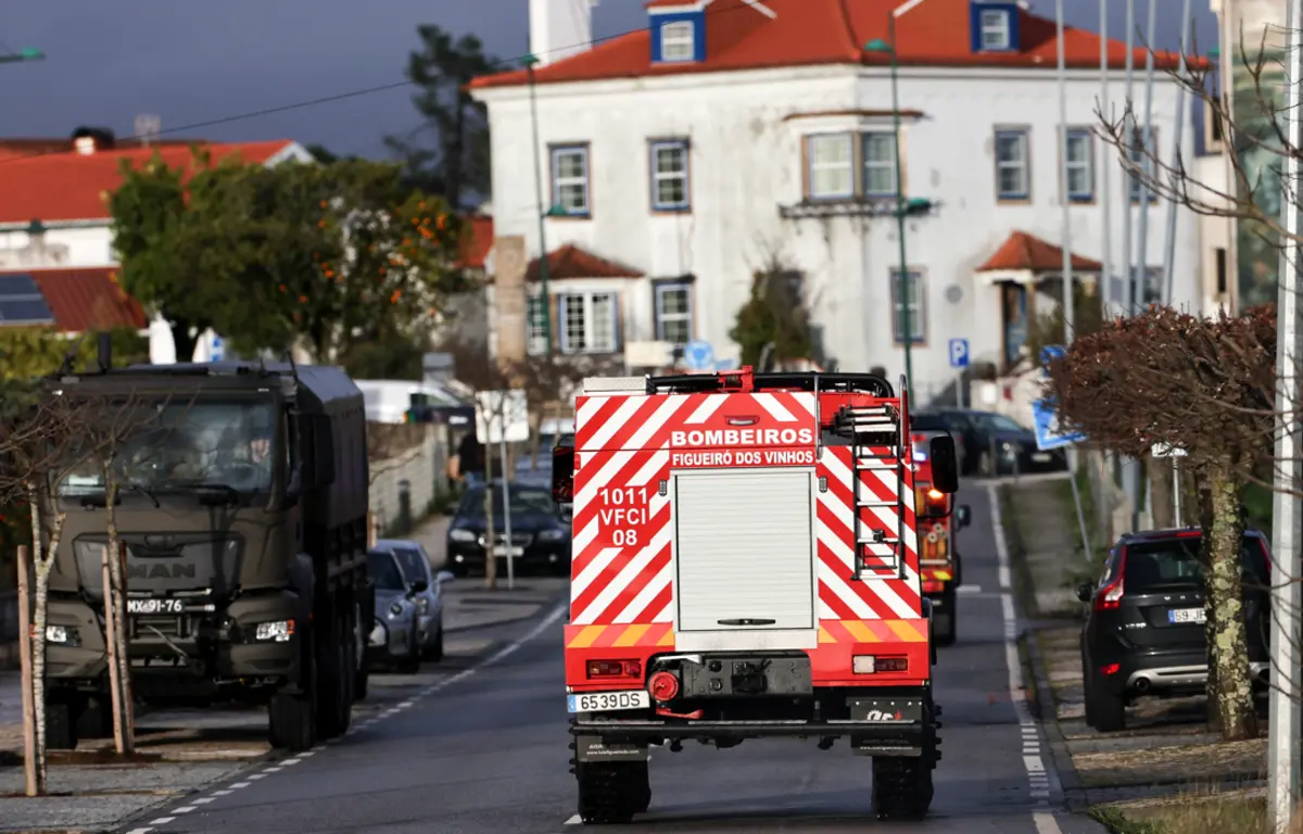 Mau tempo em Portugal continental