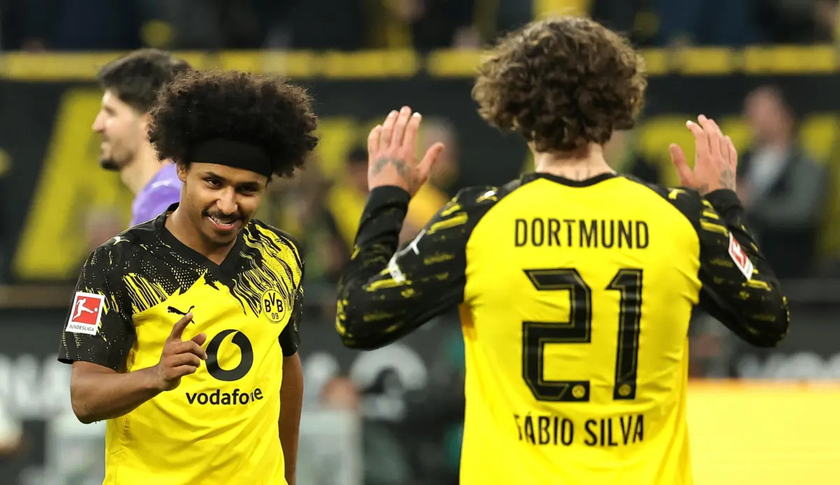 Imagem de contexto do artigo Fábio Silva assistiu para o golo de Adeyemi na vitória suada do Dortmund: veja o lance