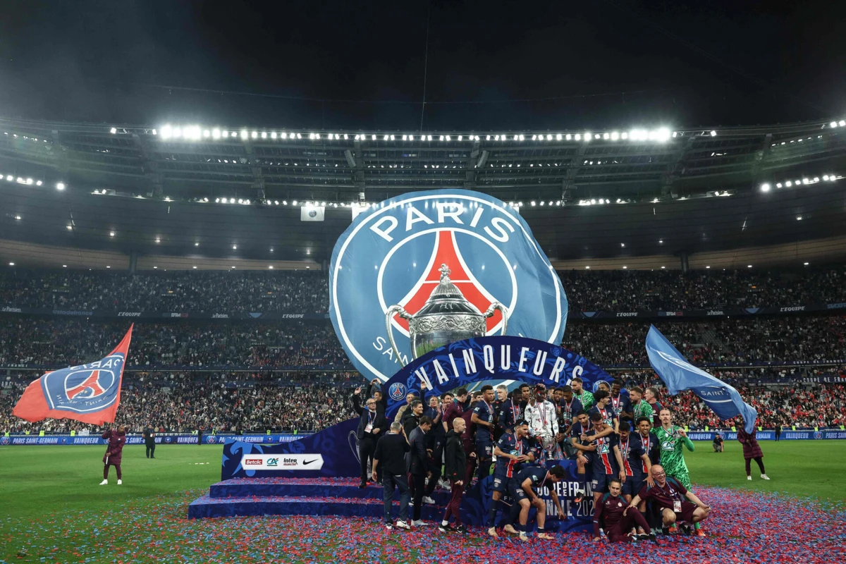 Festa do PSG (créditos: AFP)