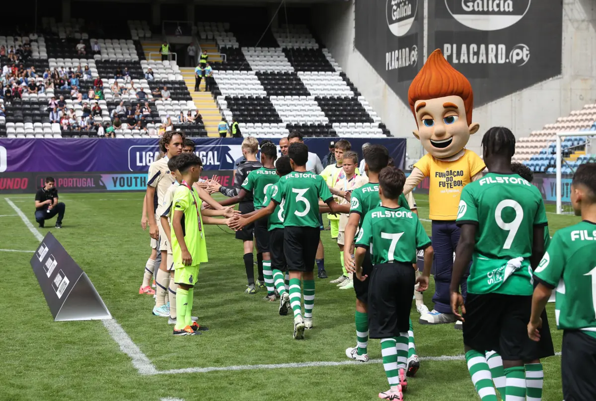 Imagem de contexto do artigo Liga Portugal Youth: imagens da festa final no Estádio do Bessa