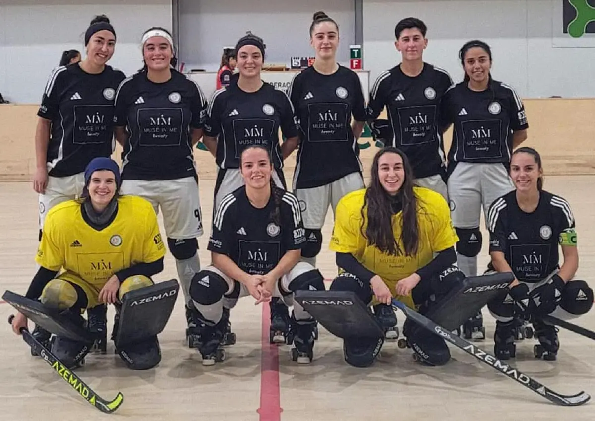 Equipa feminina de Hóquei em Patins do Escola Livre